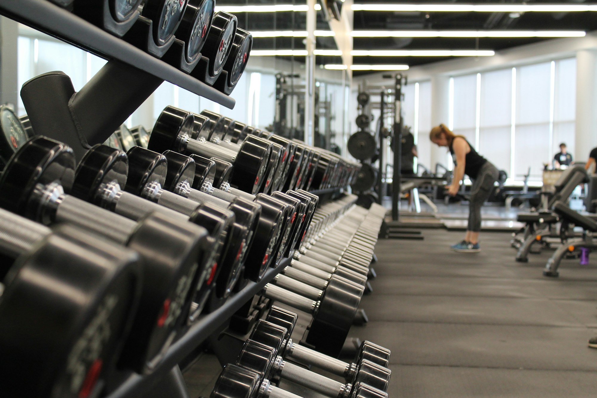 Bright, spacious training studio